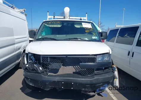 2024 Chevrolet Express Cargo Rwd 2500 Regular Wheelbase Wt из США, поврежденный, VIN 1GCWGAFPXR1274619